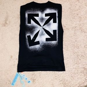 CREWNECK OFF-WHITE SWEAT SHIRT WITH TAG L